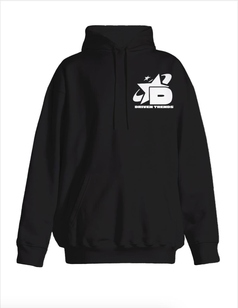 All Around The World Hoodie- Black