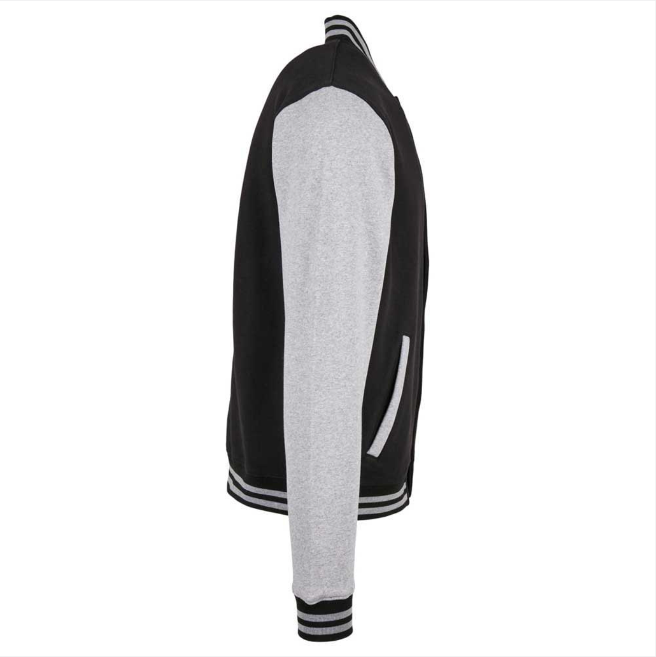 Varsity Jacket- Dark Grey