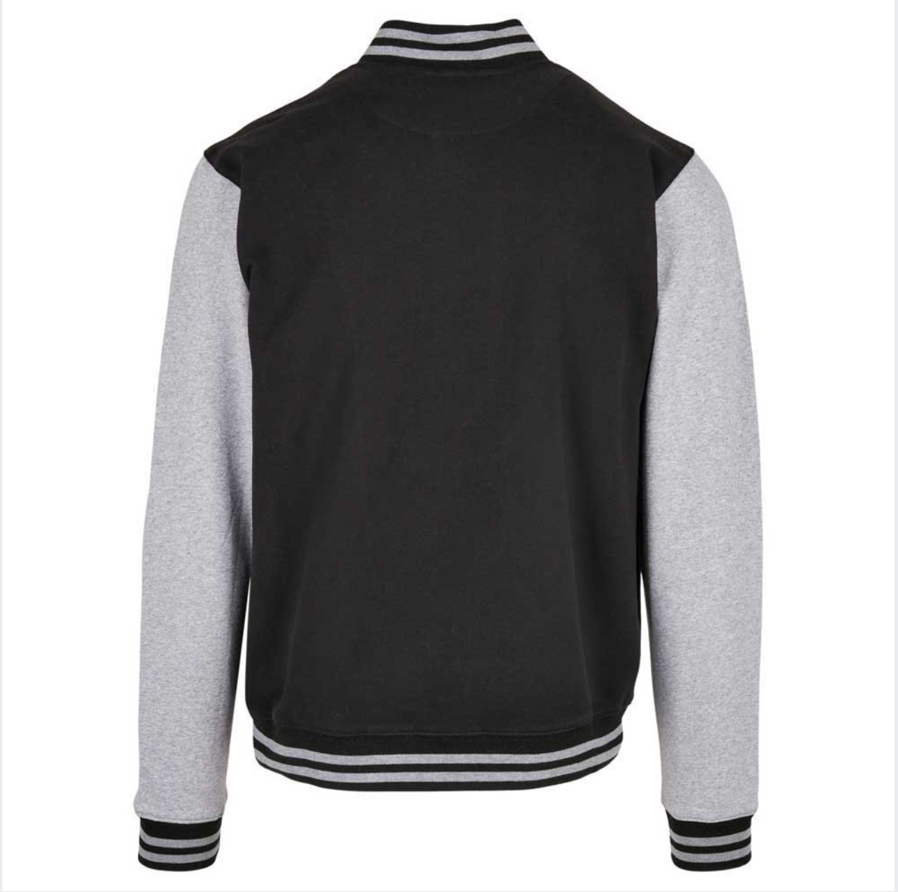 Varsity Jacket- Dark Grey