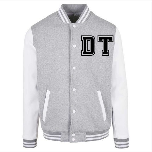 Varsity Jacket- Grey