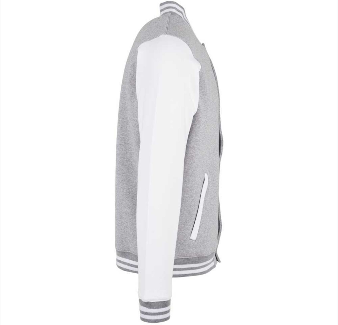 Varsity Jacket- Grey