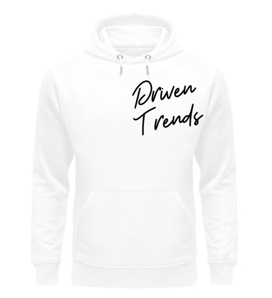 White Off-Shoulder Hoodie - White